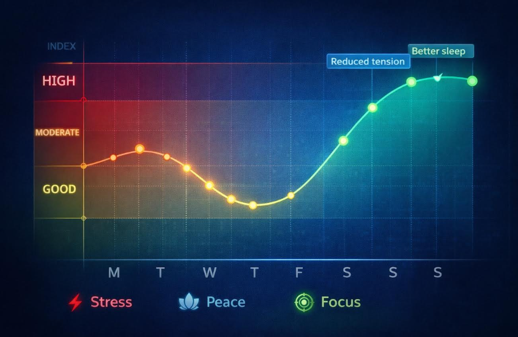 Timeline graph example